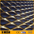 Copper expanded metal mesh with 72x96 inches size